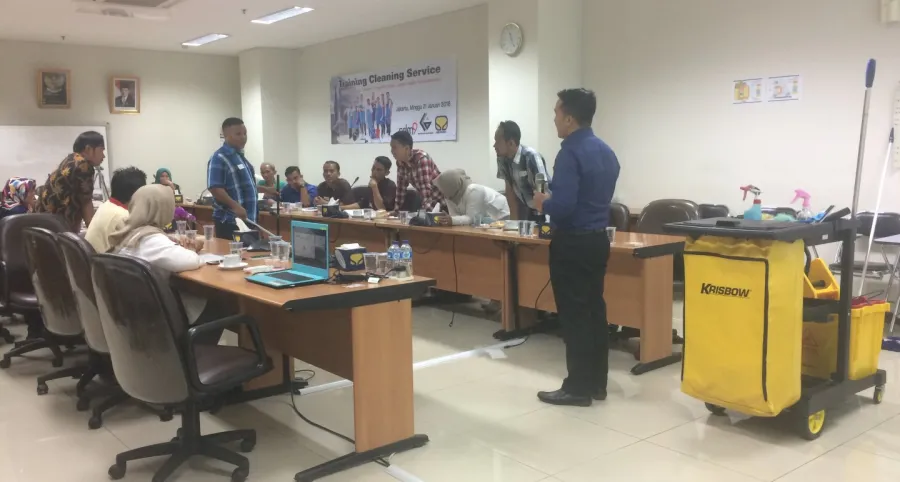 Pelatihan Cleaning Service Training 2 img_2444