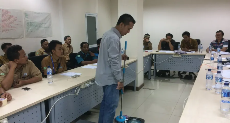 Pelatihan Cleaning Service Training 6 img_7819